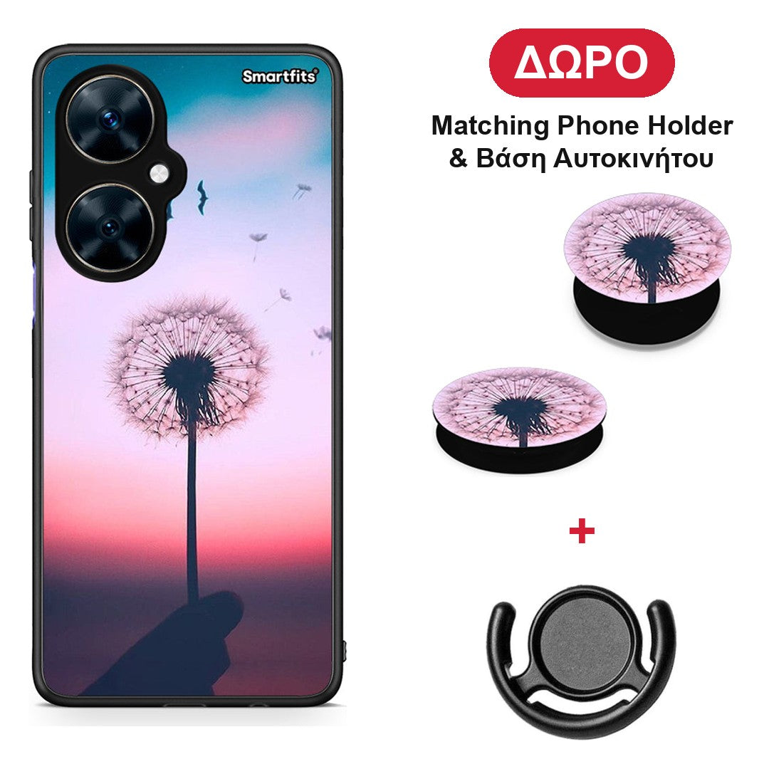 Boho Wish - Huawei Nova 11i θήκη + Δώρο Phone Holder & Βάση Αυτοκινήτου