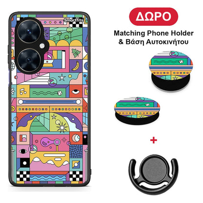 Bubbles Soap - Huawei Nova 11i θήκη + Δώρο Phone Holder & Βάση Αυτοκινήτου