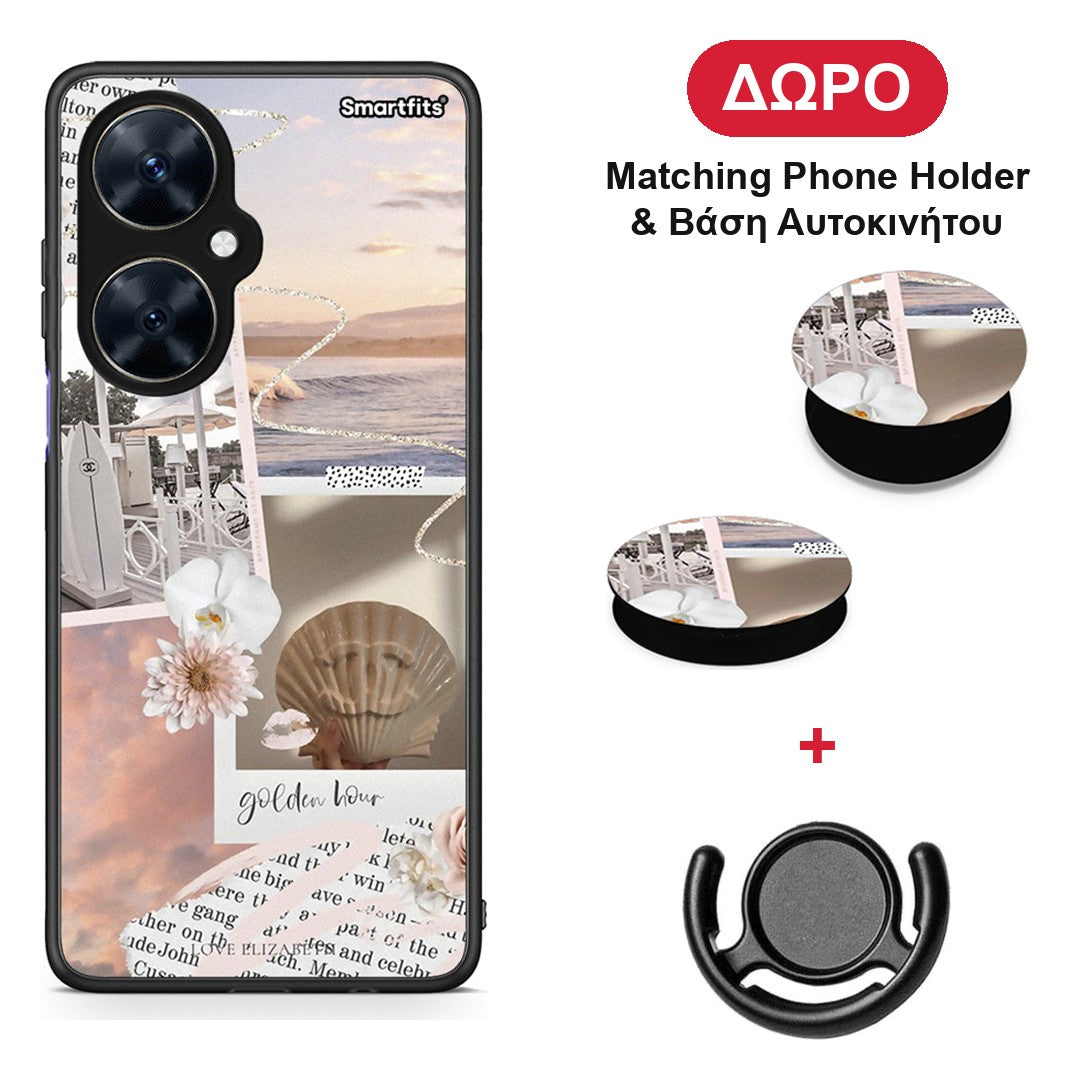 Golden Hour - Huawei Nova 11i θήκη + Δώρο Phone Holder & Βάση Αυτοκινήτου