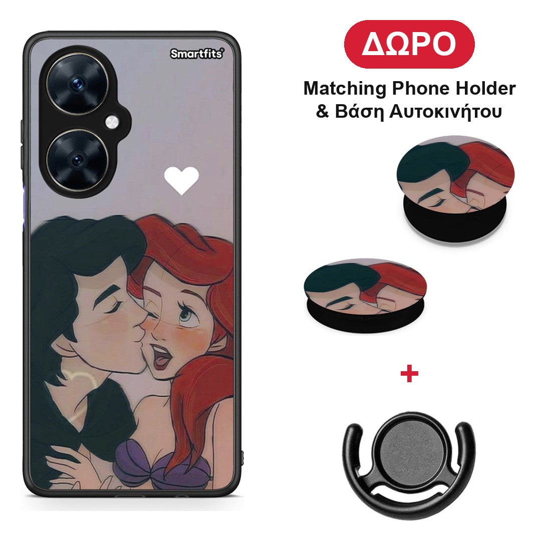 Mermaid Couple - Huawei Nova 11i θήκη + Δώρο Phone Holder & Βάση Αυτοκινήτου