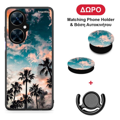 Summer Sky - Huawei Nova 11i θήκη + Δώρο Phone Holder & Βάση Αυτοκινήτου