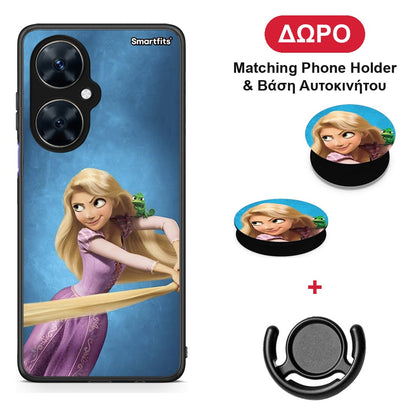 Tangled 2 - Huawei Nova 11i θήκη + Δώρο Phone Holder & Βάση Αυτοκινήτου