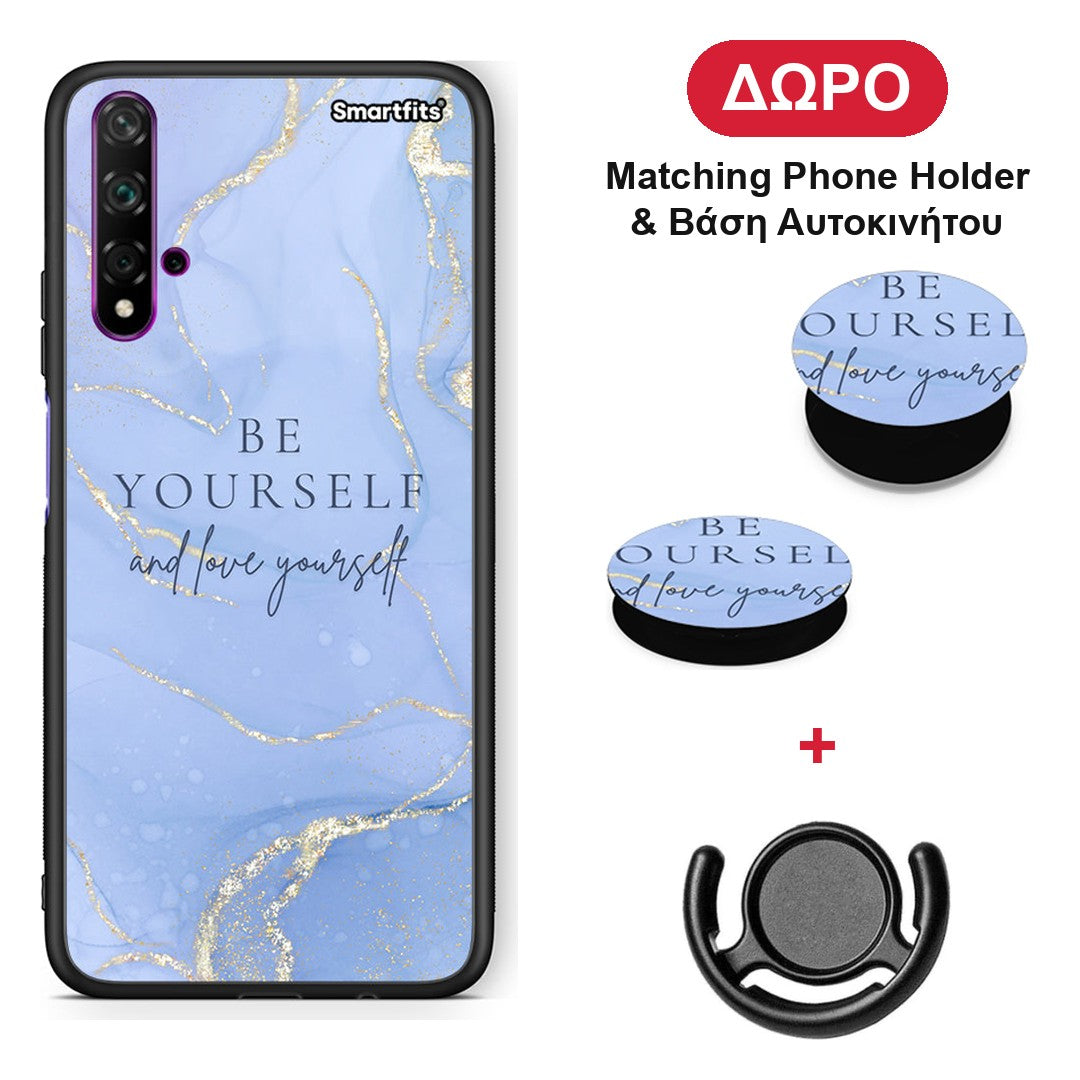 Be Yourself - Huawei Nova 5T / Honor 20 θήκη + Δώρο Phone Holder & Βάση Αυτοκινήτου