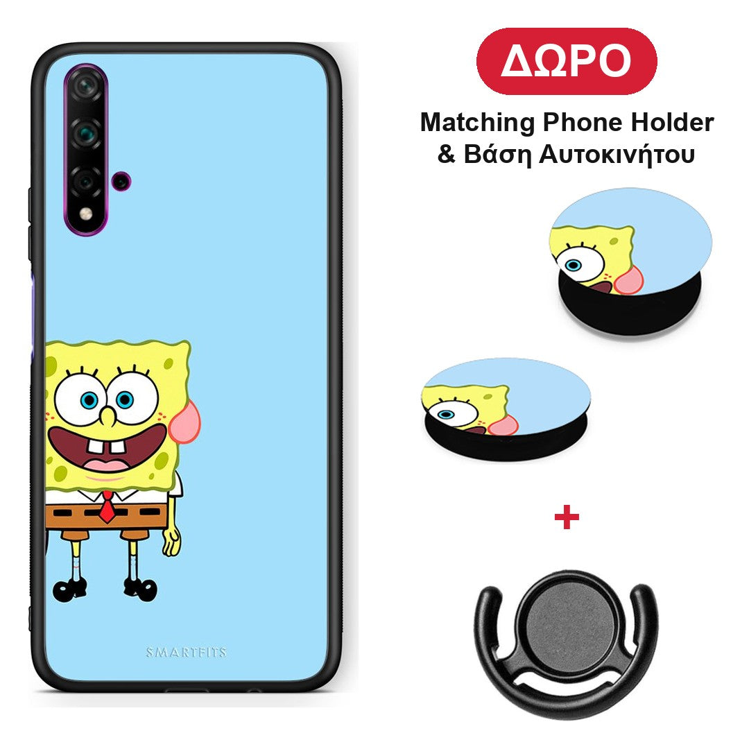 Friends Bob - Huawei Nova 5T / Honor 20 θήκη + Δώρο Phone Holder & Βάση Αυτοκινήτου