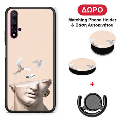 In Love - Huawei Nova 5T / Honor 20 θήκη + Δώρο Phone Holder & Βάση Αυτοκινήτου