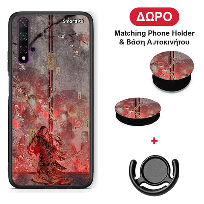 Nezuko Kamado - Huawei Nova 5T / Honor 20 θήκη + Δώρο Phone Holder & Βάση Αυτοκινήτου