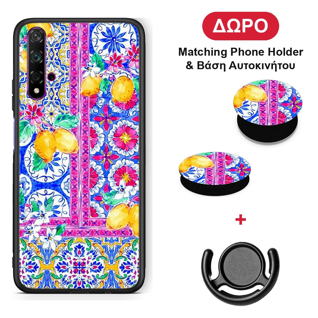 Retro Spring - Huawei Nova 5T / Honor 20 θήκη + Δώρο Phone Holder & Βάση Αυτοκινήτου