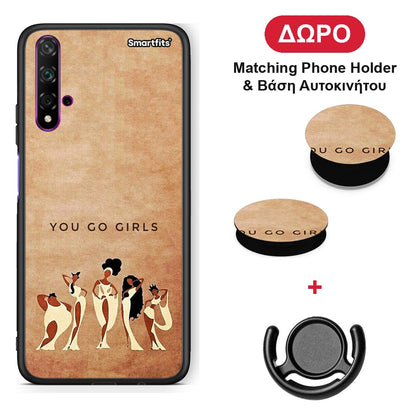 You Go Girl - Huawei Nova 5T / Honor 20 θήκη + Δώρο Phone Holder & Βάση Αυτοκινήτου