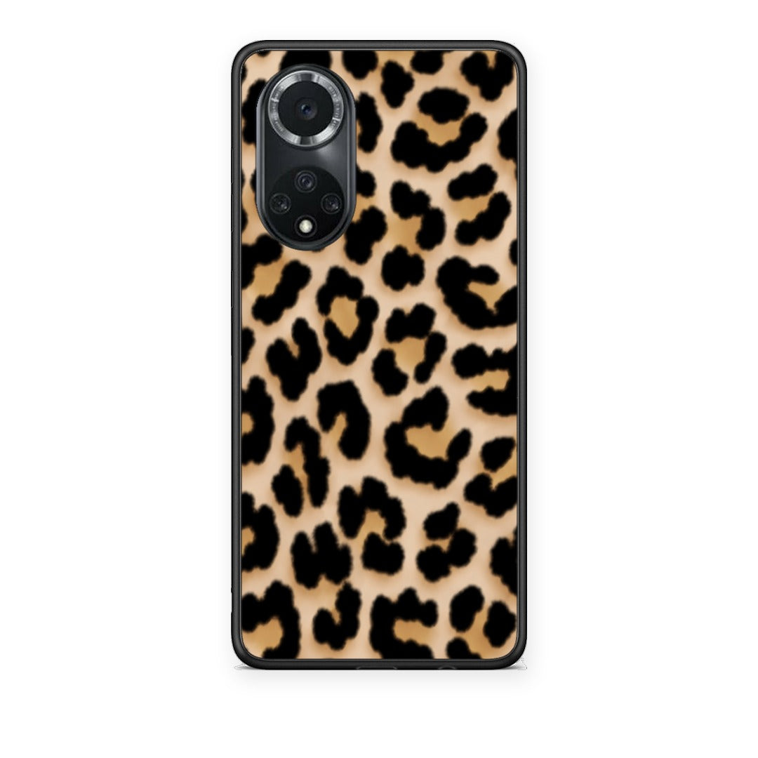 Θήκη Huawei Nova 9 / Honor 50 Leopard Print Tan Small από τη Smartfits με σχέδιο στο πίσω μέρος και μαύρο περίβλημα | Huawei Nova 9 / Honor 50 Leopard Print Tan Small case with colorful back and black bezels