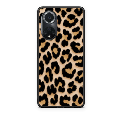 Θήκη Huawei Nova 9 / Honor 50 Leopard Print Tan Small από τη Smartfits με σχέδιο στο πίσω μέρος και μαύρο περίβλημα | Huawei Nova 9 / Honor 50 Leopard Print Tan Small case with colorful back and black bezels