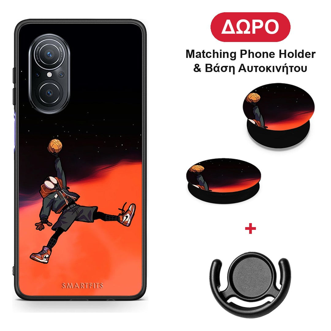 Basketball Hero - Huawei Nova 9 SE θήκη + Δώρο Phone Holder & Βάση Αυτοκινήτου