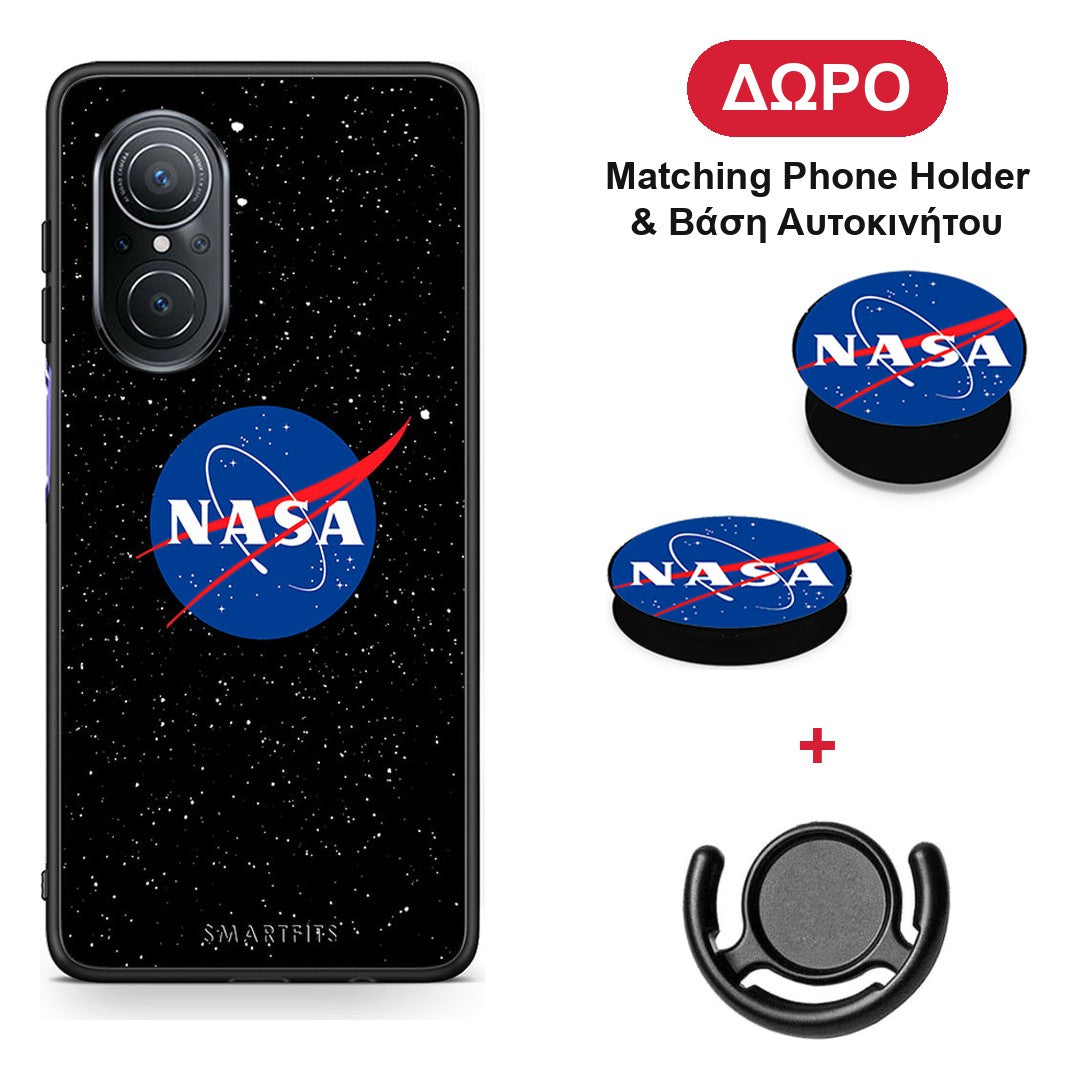 PopArt NASA - Huawei Nova 9 SE θήκη + Δώρο Phone Holder & Βάση Αυτοκινήτου