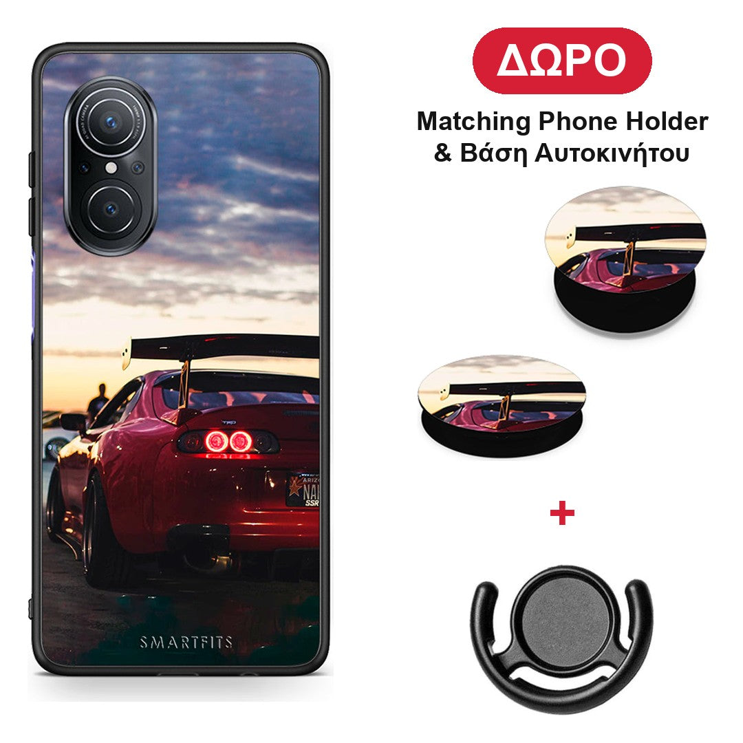 Racing Supra - Huawei Nova 9 SE θήκη + Δώρο Phone Holder & Βάση Αυτοκινήτου