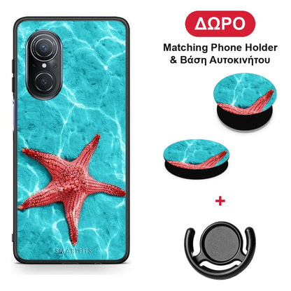Red Starfish - Huawei Nova 9 SE θήκη + Δώρο Phone Holder & Βάση Αυτοκινήτου