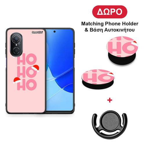 Xmas Ho Ho Ho - Huawei Nova 9 SE θήκη + Δώρο Phone Holder & Βάση Αυτοκινήτου