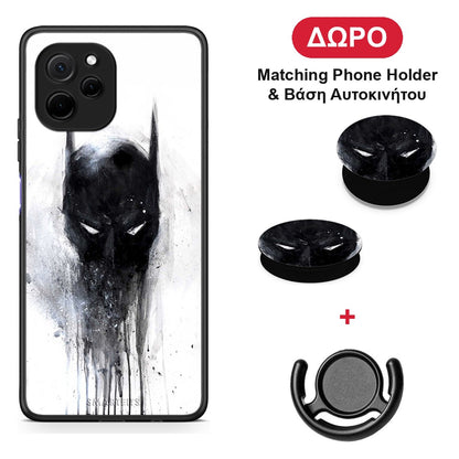 Hero Paint Bat - Huawei Nova Y61 θήκη + Δώρο Phone Holder & Βάση Αυτοκινήτου