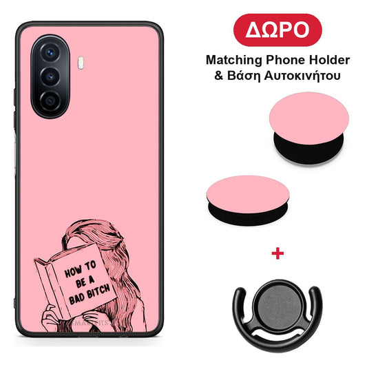 Bad Bitch - Huawei Nova Y70 / Y70 Plus θήκη + Δώρο Phone Holder & Βάση Αυτοκινήτου