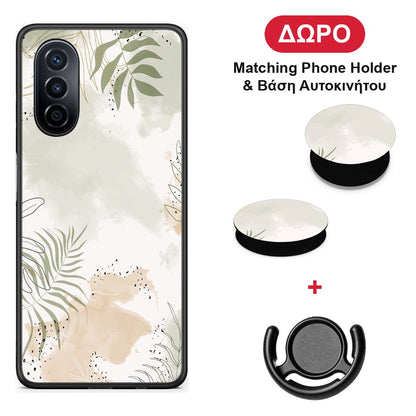 Nude Plants - Huawei Nova Y70 / Y70 Plus θήκη + Δώρο Phone Holder & Βάση Αυτοκινήτου