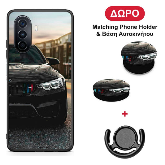Racing M3 - Huawei Nova Y70 / Y70 Plus θήκη + Δώρο Phone Holder & Βάση Αυτοκινήτου