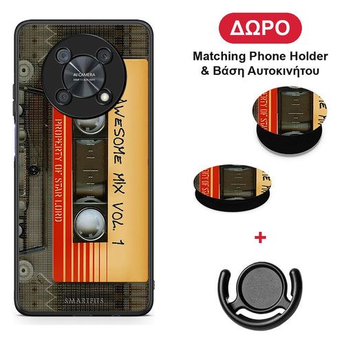 Awesome Mix - Huawei Nova Y90 θήκη + Δώρο Phone Holder & Βάση Αυτοκινήτου