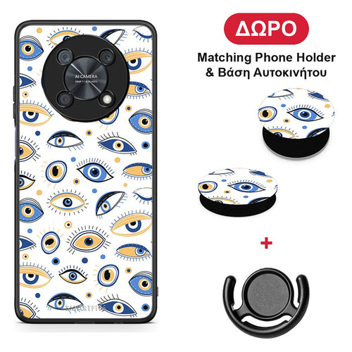 Ftou Ftou - Huawei Nova Y90 θήκη + Δώρο Phone Holder & Βάση Αυτοκινήτου