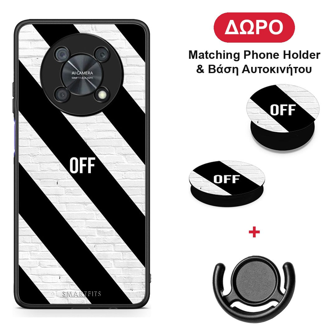 Get Off - Huawei Nova Y90 θήκη + Δώρο Phone Holder & Βάση Αυτοκινήτου