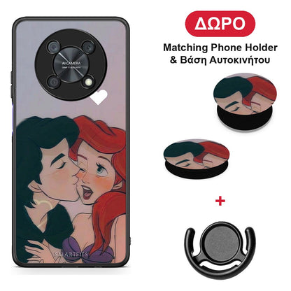 Mermaid Couple - Huawei Nova Y90 θήκη + Δώρο Phone Holder & Βάση Αυτοκινήτου