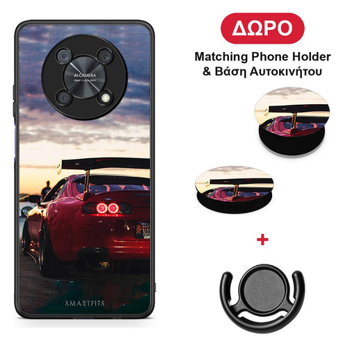 Racing Supra - Huawei Nova Y90 θήκη + Δώρο Phone Holder & Βάση Αυτοκινήτου
