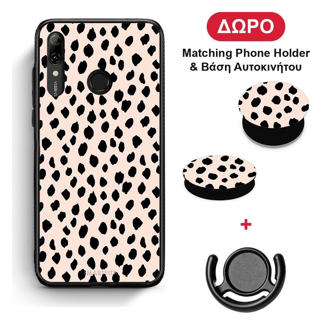 New Polka Dots - Huawei P Smart 2019 / P Smart+ / Nova 3i θήκη + Δώρο Phone Holder & Βάση Αυτοκινήτου
