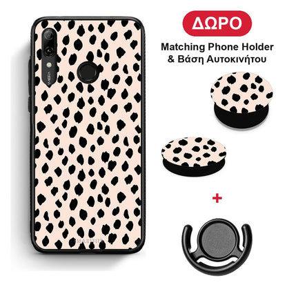 New Polka Dots - Huawei P Smart 2019 / P Smart+ / Nova 3i θήκη + Δώρο Phone Holder & Βάση Αυτοκινήτου