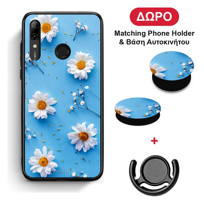 Real Daisies - Huawei P Smart 2019 / P Smart+ / Nova 3i θήκη + Δώρο Phone Holder & Βάση Αυτοκινήτου