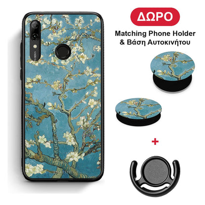 White Blossoms - Huawei P Smart 2019 / P Smart+ / Nova 3i θήκη + Δώρο Phone Holder & Βάση Αυτοκινήτου