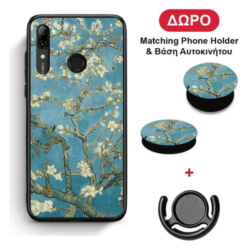 White Blossoms - Huawei P Smart 2019 / P Smart+ / Nova 3i θήκη + Δώρο Phone Holder & Βάση Αυτοκινήτου
