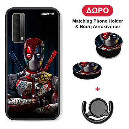 Funny Guy - Huawei P Smart 2021 θήκη + Δώρο Phone Holder & Βάση Αυτοκινήτου