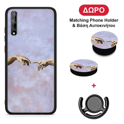 Adam Hand - Huawei P Smart S θήκη + Δώρο Phone Holder & Βάση Αυτοκινήτου