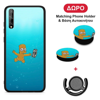Chasing Money - Huawei P Smart S θήκη + Δώρο Phone Holder & Βάση Αυτοκινήτου