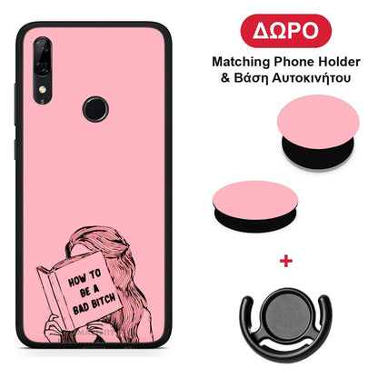 Bad Bitch - Huawei P Smart Z θήκη + Δώρο Phone Holder & Βάση Αυτοκινήτου