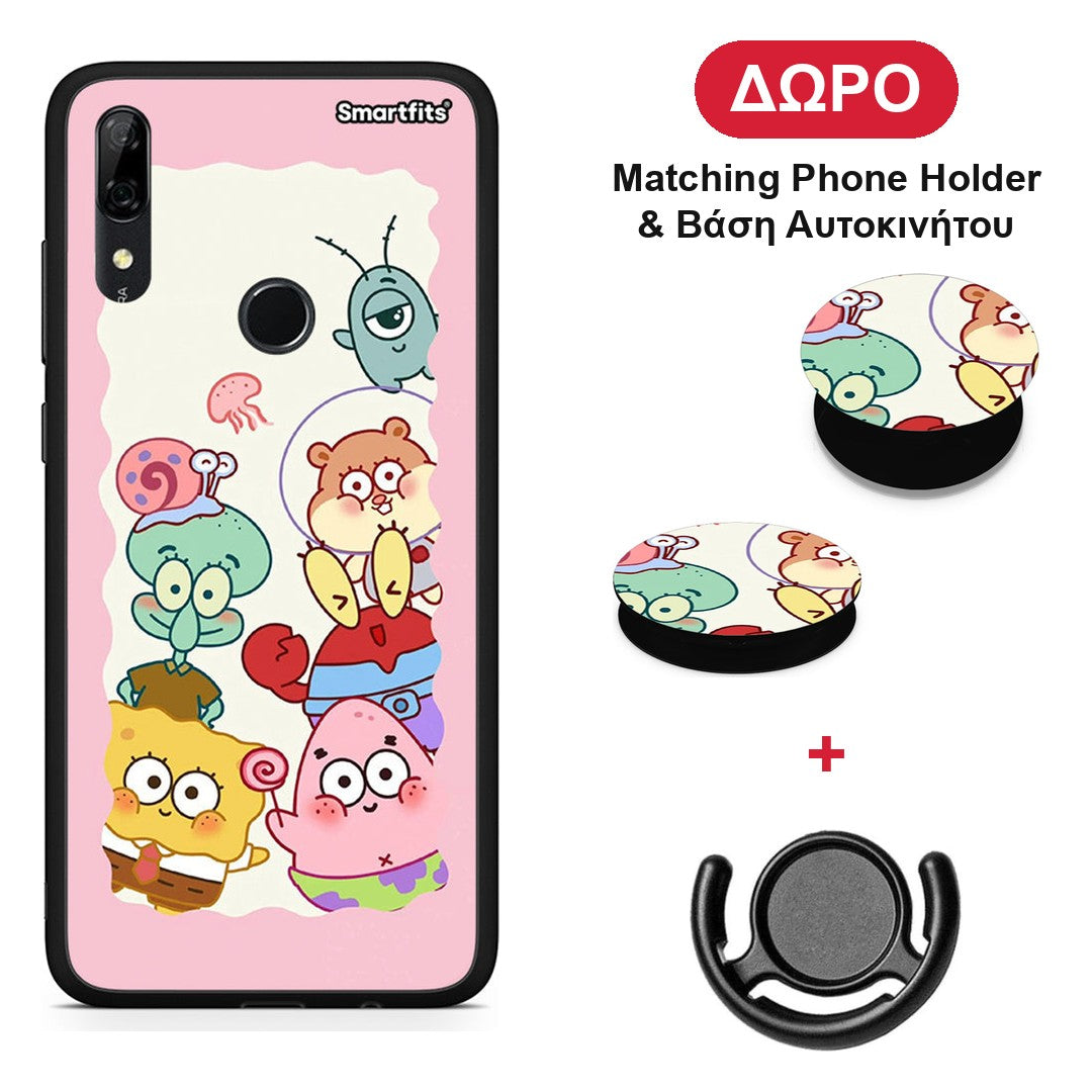 Cute Companion - Huawei P Smart Z θήκη + Δώρο Phone Holder & Βάση Αυτοκινήτου