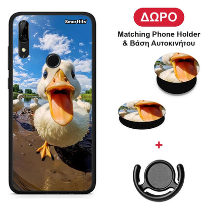 Duck Face - Huawei P Smart Z θήκη + Δώρο Phone Holder & Βάση Αυτοκινήτου