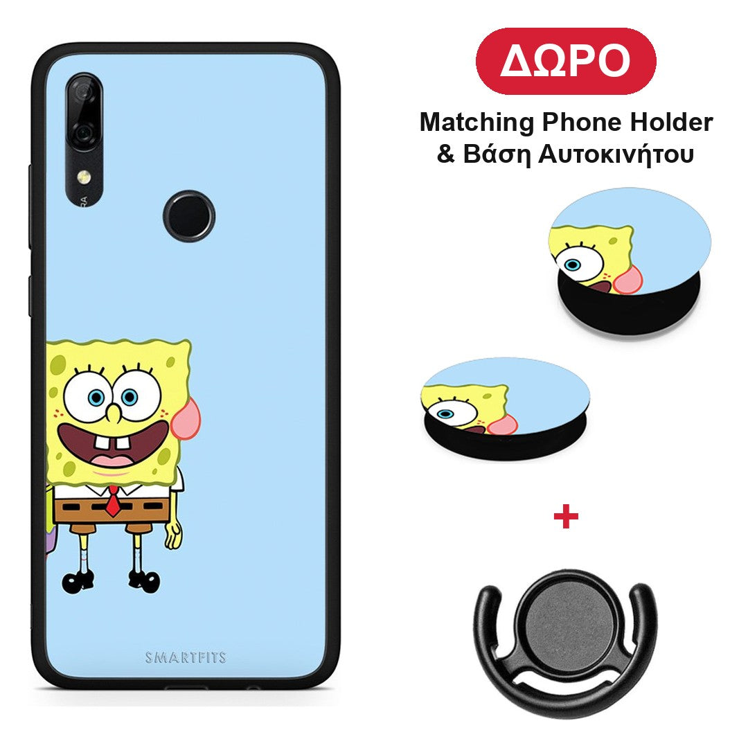 Friends Bob - Huawei P Smart Z θήκη + Δώρο Phone Holder & Βάση Αυτοκινήτου
