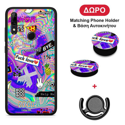 Game Over - Huawei P Smart Z θήκη + Δώρο Phone Holder & Βάση Αυτοκινήτου