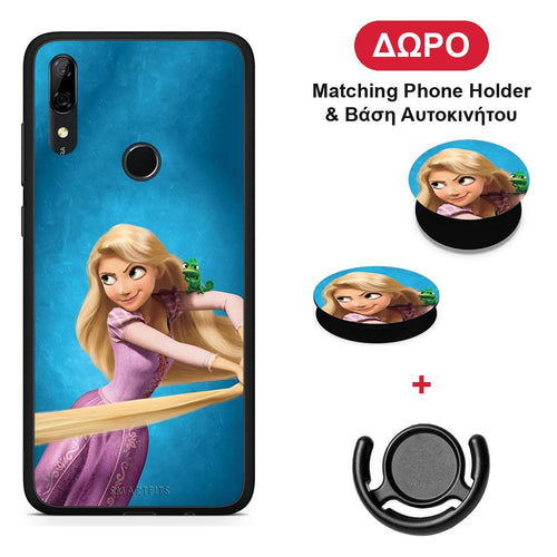 Tangled 2 - Huawei P Smart Z θήκη + Δώρο Phone Holder & Βάση Αυτοκινήτου