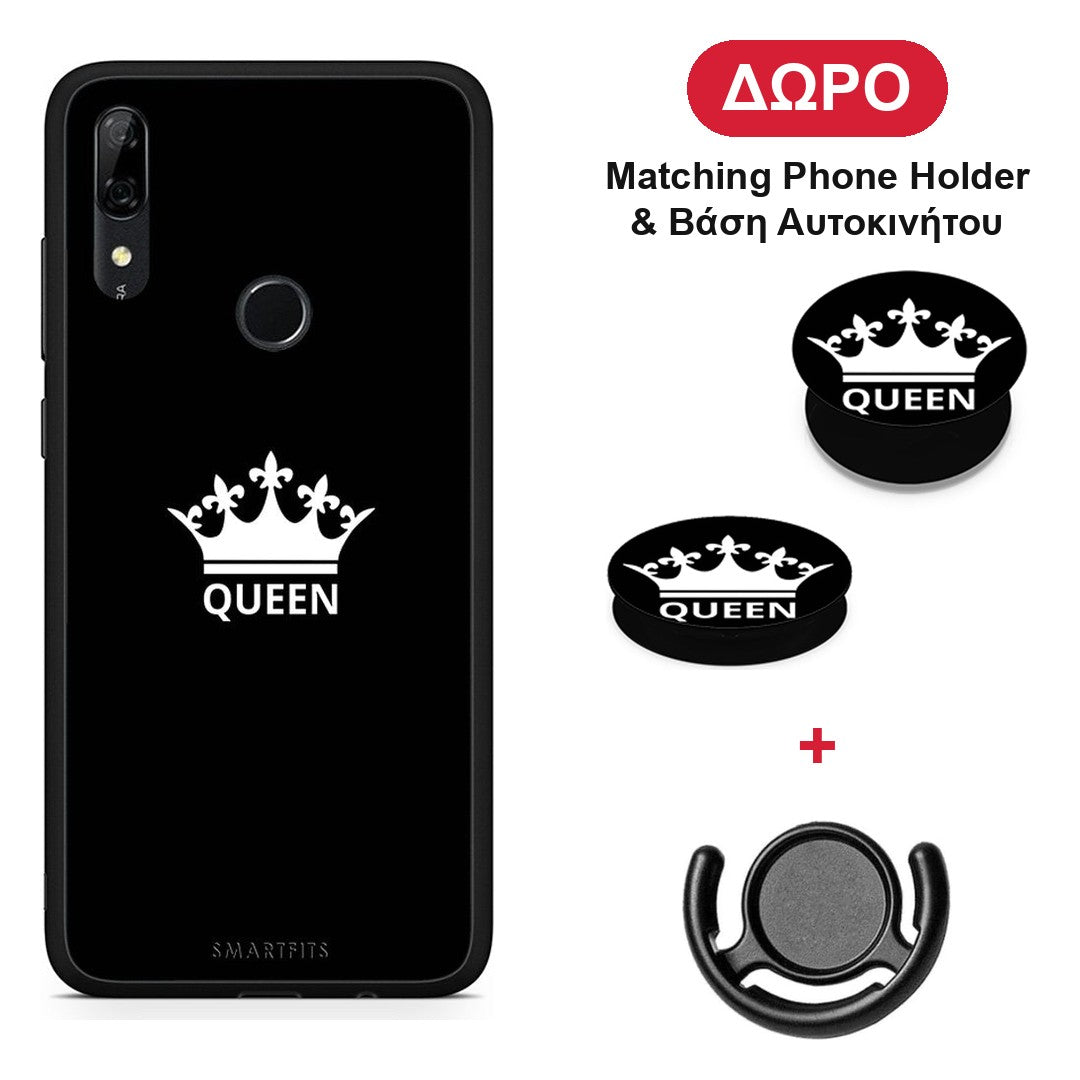 Valentine Queen - Huawei P Smart Z θήκη + Δώρο Phone Holder & Βάση Αυτοκινήτου