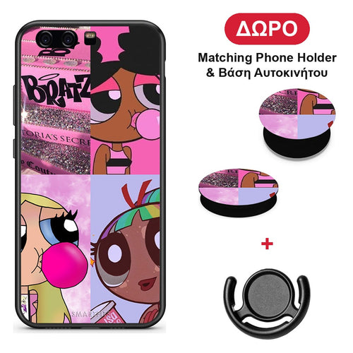 Bubble Girls - Huawei P10 θήκη + Δώρο Phone Holder & Βάση Αυτοκινήτου