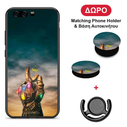 Infinity Snap - Huawei P10 Lite θήκη + Δώρο Phone Holder & Βάση Αυτοκινήτου