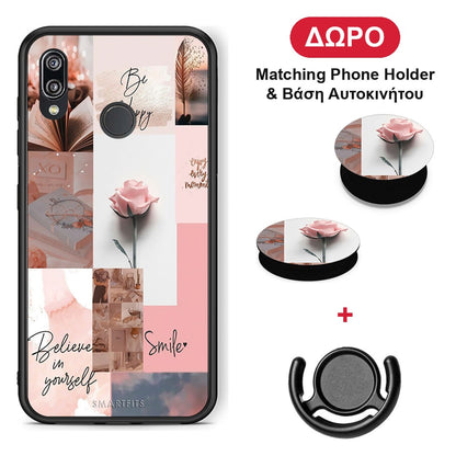 Aesthetic Collage - Huawei P20 Lite θήκη + Δώρο Phone Holder & Βάση Αυτοκινήτου