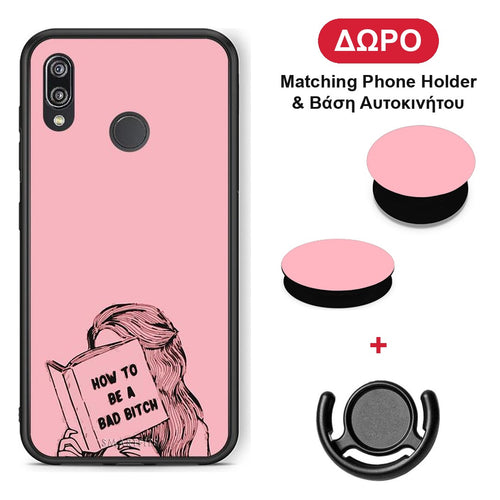 Bad Bitch - Huawei P20 Lite θήκη + Δώρο Phone Holder & Βάση Αυτοκινήτου