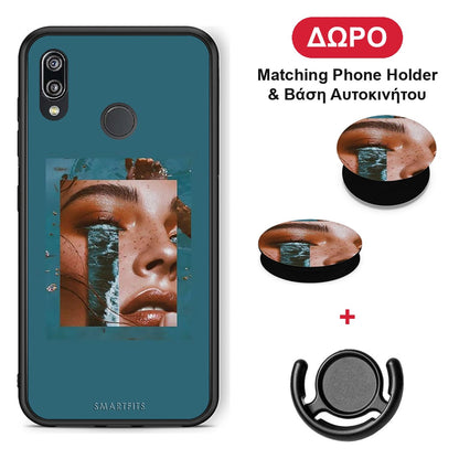 Cry An Ocean - Huawei P20 Lite θήκη + Δώρο Phone Holder & Βάση Αυτοκινήτου