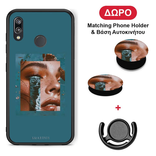 Cry An Ocean - Huawei P20 Lite θήκη + Δώρο Phone Holder & Βάση Αυτοκινήτου