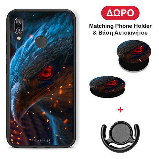 PopArt Eagle - Huawei P20 Lite θήκη + Δώρο Phone Holder & Βάση Αυτοκινήτου